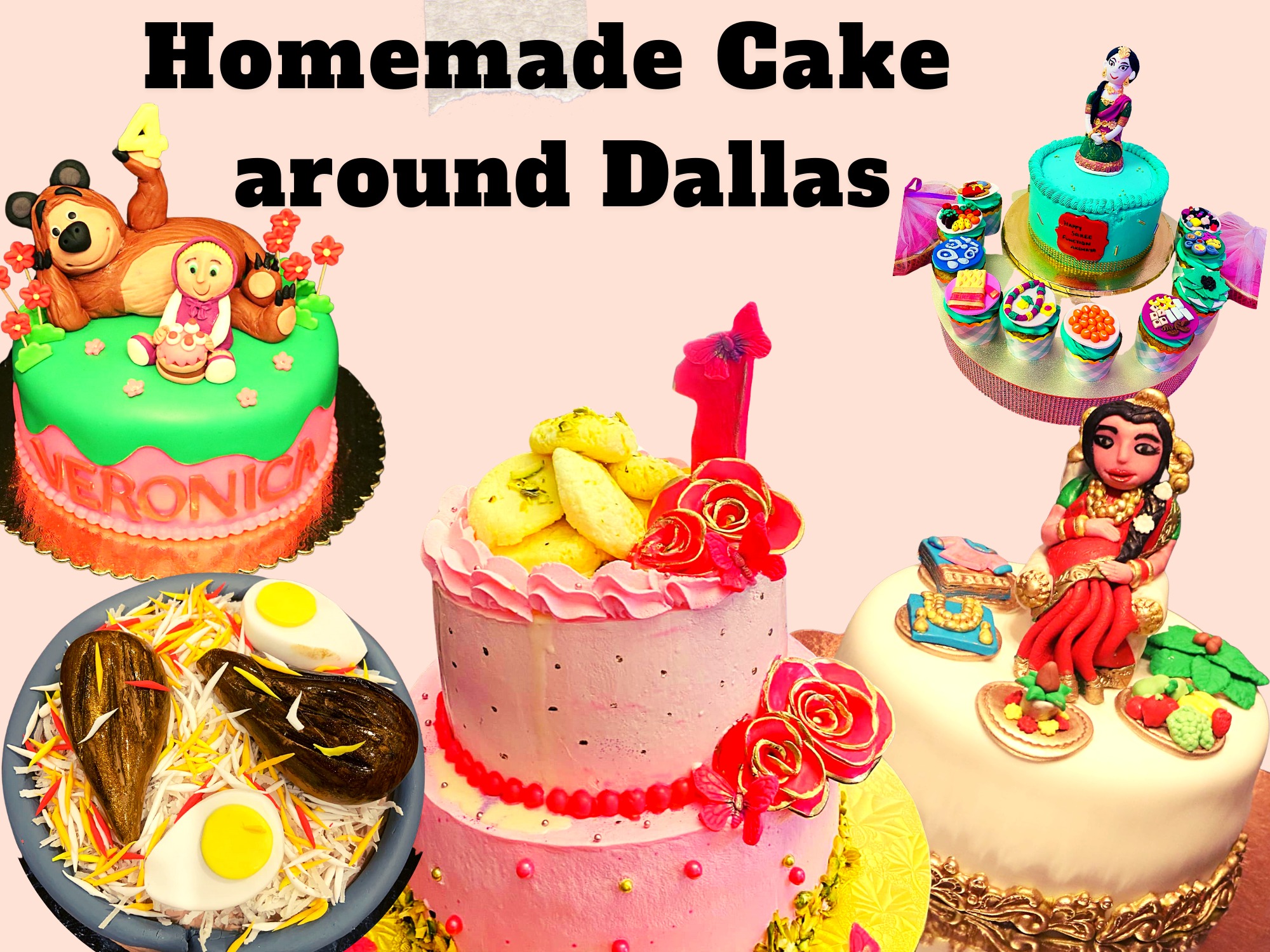 Places to order homemade specialty | custom , Cake around Dallas | Unijou