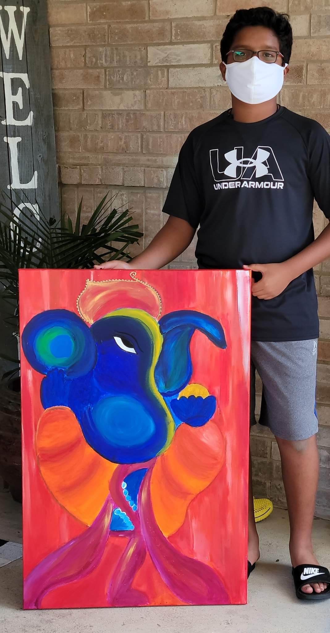 Geeti students art work