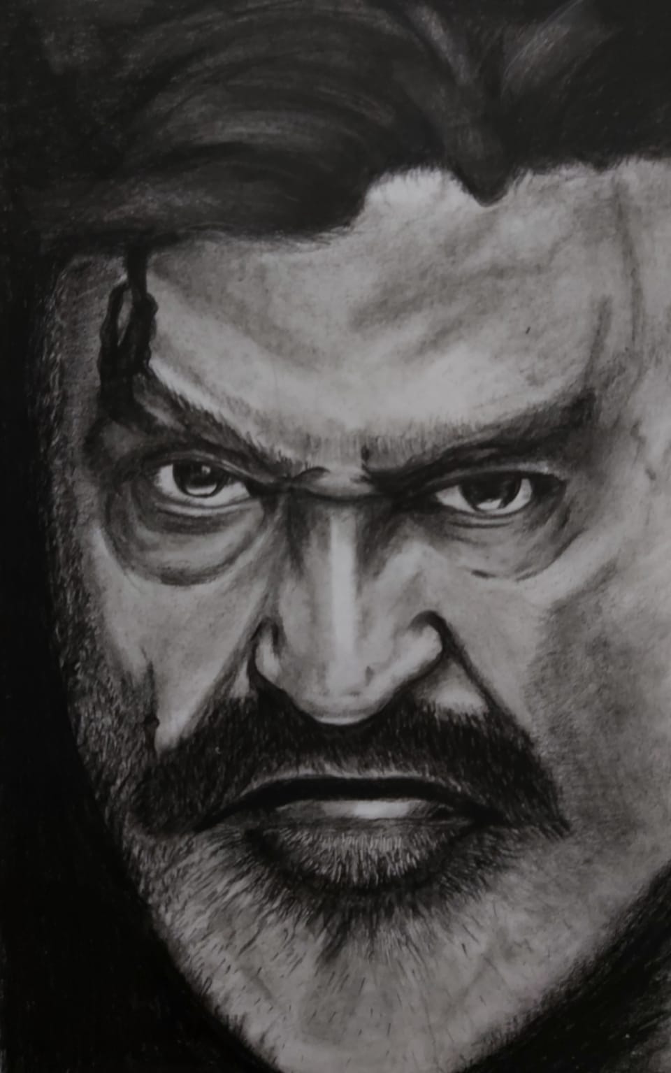 Sri Priya's Art: Actor Rajinikanth